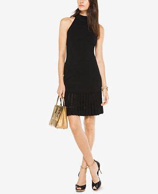 michael michael kors layered illusion high neck one piece 